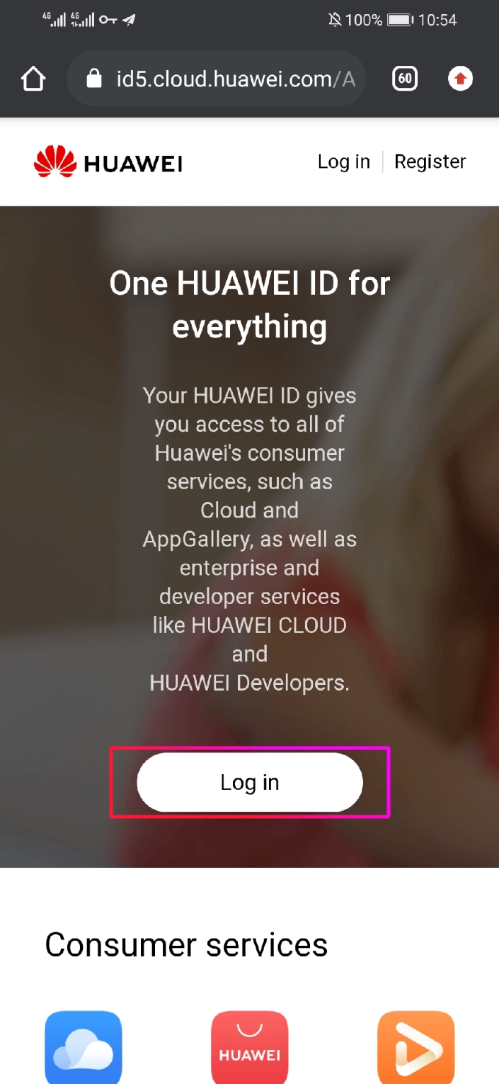 Huawei id