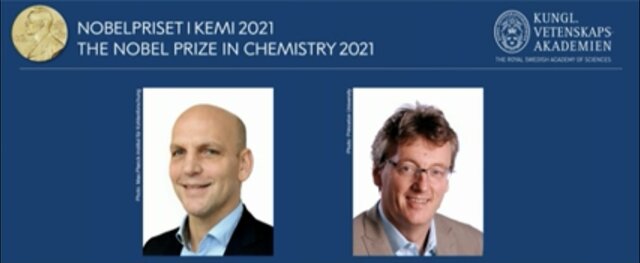 ,اخبار علمی ,خبرهای علمی ,برندگان نوبل شیمی ۲۰۲۱ اعلام شدند,نوبل شیمی,برندگان نوبل,برندگان نوبل شیمی 2021,Nobel laureates in chemistry,دیوید مک میلان و بنجامین لیست برندگان جایزه نوبل شیمی در سال 2021,