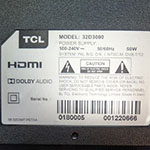TCL | 32D3000 | تعمیرات | تلویزیون | تی سی ال | جمهوری