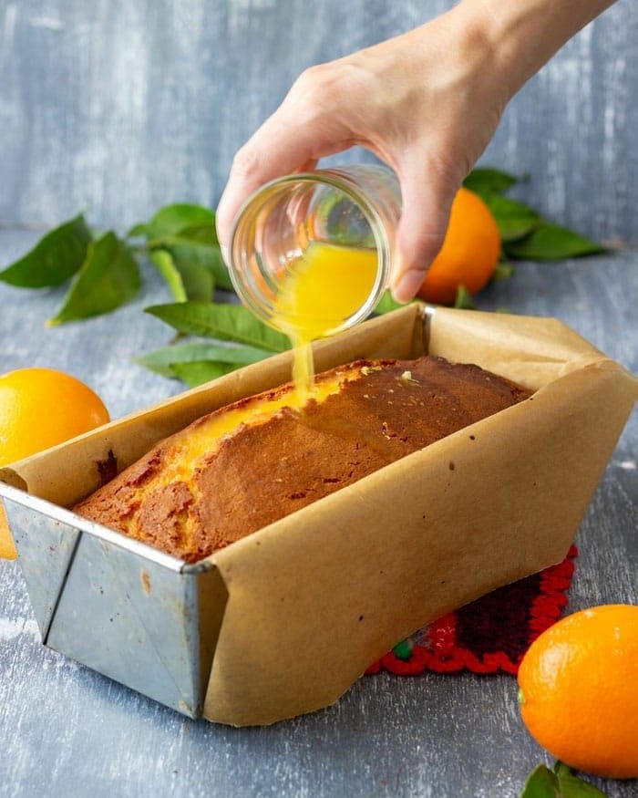 طرز تهیه کیک خیس پرتقالی 