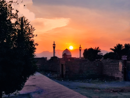 قلعه گنج مسجد جامع 