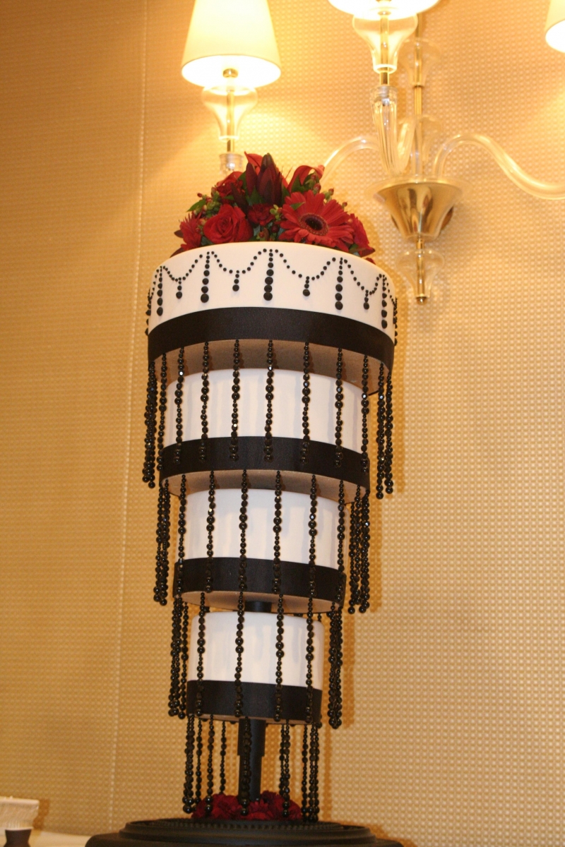 کیک عروسی مدل لوستر5
