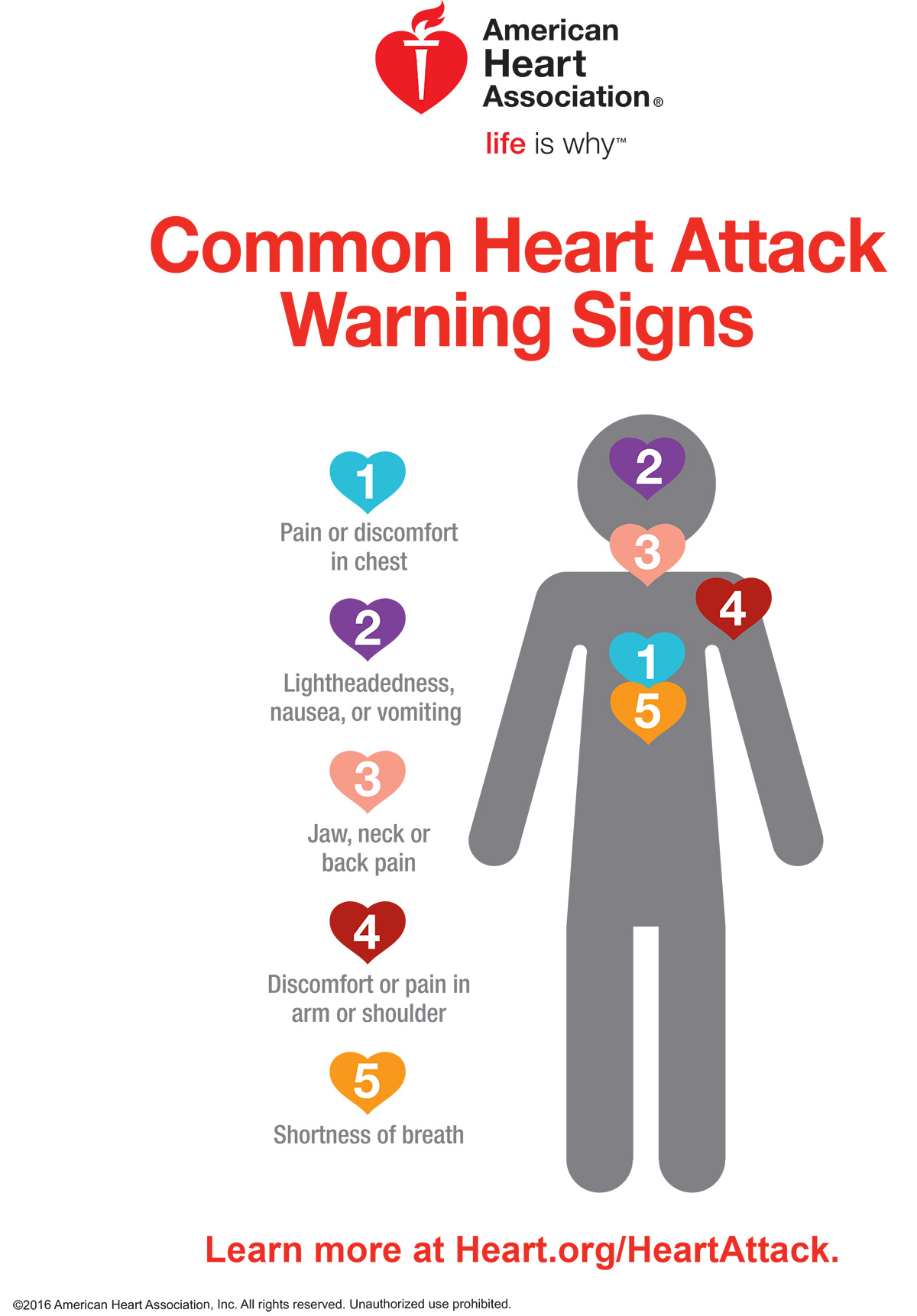 علت و نشانه های حمله قلبی 