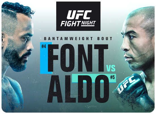 دانلود رویداد  یو اف سی : UFC on ESPN 31: Font vs. Aldo
