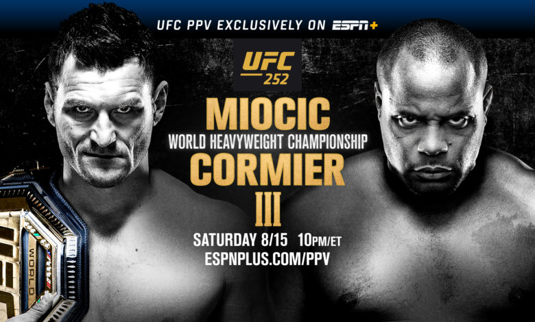 دانلود رویداد یو اف سی 252 | UFC 252: Miocic vs. Cormier 3