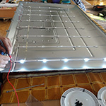 55sh102ua | شهاب | تعمیرات | تلویزیون | بکلایت | تست