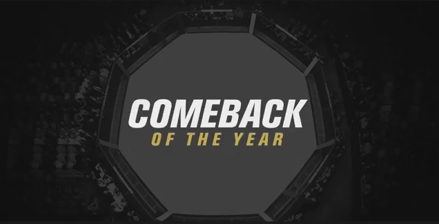 بهترین های یو اف سی  در 2021 :   Comeback of the Year Nominees
