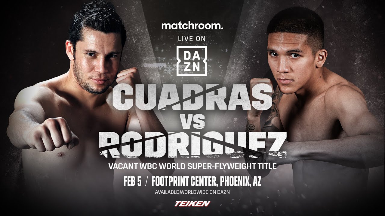 دانلود رویداد بوکس : DAZN Boxing Cuadras vs. Rodriguez